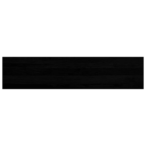 vidaXL Treppenstufen 4 Stk. Dunkelbraun 110x25x2 cm Massivholz Eiche