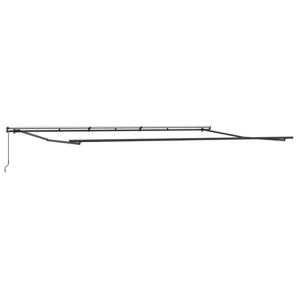 vidaXL Einziehbare Markise Gr&uuml;n und Gelb 600 x 300 cm