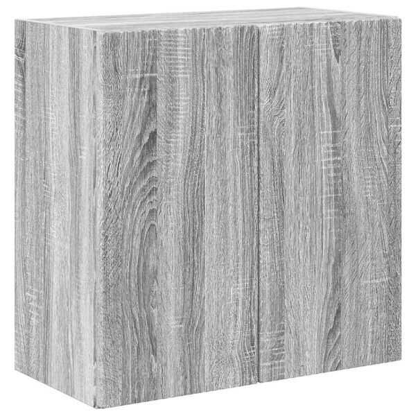 vidaXL TV-Wandschrank Graues Sonoma 59,5 x 31 x 60 cm Holzwerkstoff