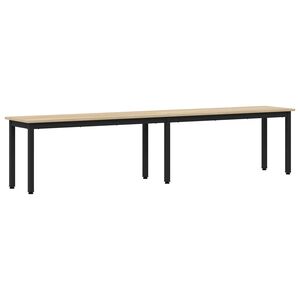 vidaXL Bank Sonoma 200 x 35 x 45 cm Holzwerkstoff