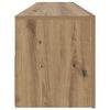 vidaXL TV-Schrank mit LED Artisan-Eiche 120x35x40 cm Holzwerkstoff