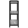 vidaXL B&uuml;cherregal Grau Sonoma 60 x 30 x 85 cm Holzwerkstoff