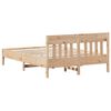 vidaXL Massivholzbett ohne Matratze 140x190 cm Kiefernholz