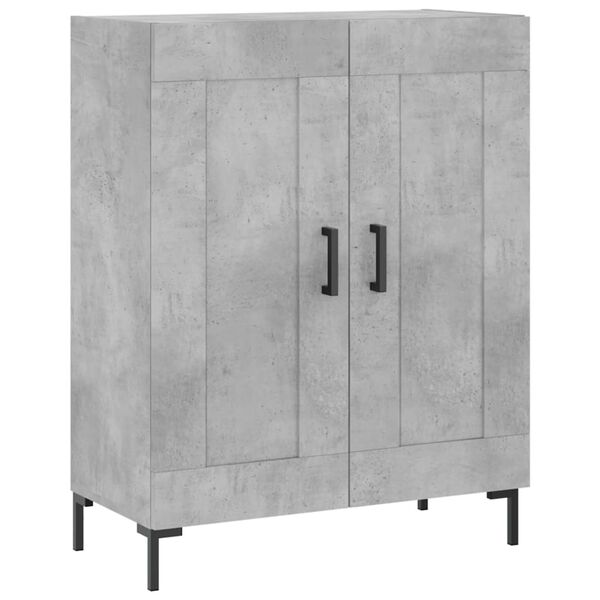 vidaXL Sideboard Betongrau 69,5x34x90 cm Holzwerkstoff
