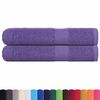 vidaXL Saunat&uuml;cher FROGN 2 Stk. Lila 80x200 cm 360 g/m&sup2;