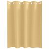 vidaXL Verdunkelungs-Vorhänge mit Ringen 2 pcs Beige 140 x 140 cm