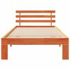 vidaXL Bettrahmen Wachsbraun 80 x 200 cm Massives Kiefernholz