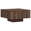vidaXL Couchtisch Braun Eichen-Optik 60x60x31,5 cm Holzwerkstoff