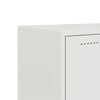 vidaXL TV-Schrank Wei&szlig; 68x39x43,5 cm Kaltgewalzter Stahl