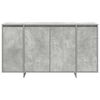 vidaXL Sideboard Beton Grau 135 x 41 x 75 cm Holzwerkstoff