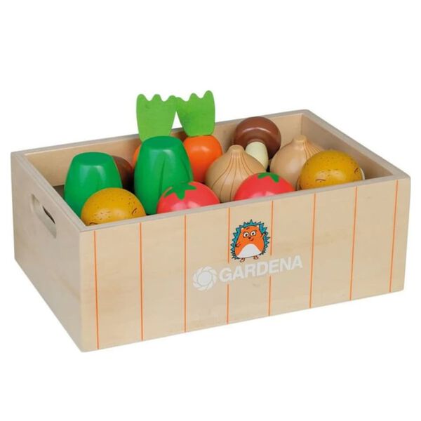 GARDENA Holzspielzeug-Set Gem&uuml;sekiste