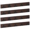 vidaXL Kleiderb&uuml;gel Braun 60 x 7 x 8 cm Massives upgecyceltes Holz