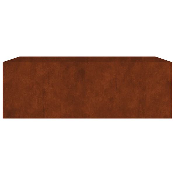 vidaXL Hochbeet 120x80x40 cm Cortenstahl