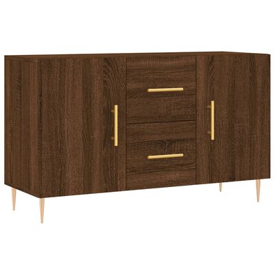 vidaXL Sideboard Braun Eichen-Optik 100x36x60 cm Holzwerkstoff