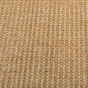 vidaXL Teppich Natur Sisal 100x350 cm