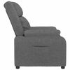 vidaXL Relaxsessel Dunkelgrau Stoff