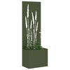 vidaXL Garten Sichtschutz-Leinwand Olivgr&uuml;n 50 x 140 cm