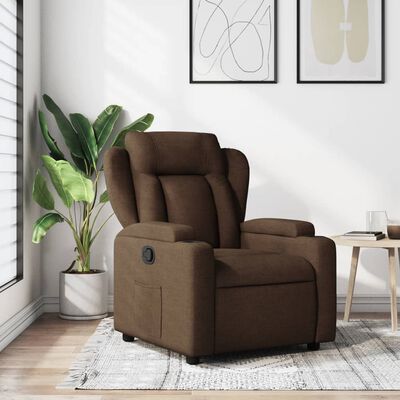 vidaXL Relaxsessel Braun Stoff