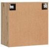 vidaXL Wandschrank Artisan-Eiche 60x31x60 cm Holzwerkstoff