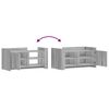 vidaXL Couchtisch Grau Sonoma 100x50x50 cm Holzwerkstoff