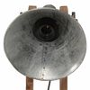 vidaXL Schreibtischlampe 25 W Vintage-Silbern 23x13x52 cm E27