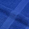 vidaXL Handtücher FROGN 10 Stk. Blau 100x200 cm 360 g/m²