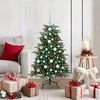 vidaXL K&uuml;nstlicher Weihnachtsbaum mit 150 LEDs mit St&auml;nder Gr&uuml;n 120 cm
