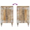 vidaXL Badschrank 38x33,5x58 cm Massivholz Mango