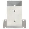 vidaXL Pfostenanker 4 Stk. Verzinktes Metall 101 mm