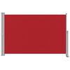 vidaXL Ausziehbare Seitenmarkise 160x300 cm Rot