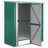 vidaXL Gartenhaus Gr&uuml;n 180,5x97x209,5 cm Verzinkter Stahl