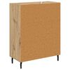 vidaXL Sideboard Artisan-Eiche 69,5 x 34 x 90 cm Verbundholz und Eisen