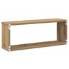 vidaXL Wandregale 6 Stk. Artisan-Eiche 60x15x23 cm Holzwerkstoff