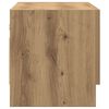 vidaXL Kleiderschrank Artisan-Eiche 70x32,5x35 cm Holzwerkstoff