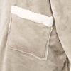 vidaXL Decken-Hoodie Beige L Fleece und Flanell