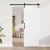 vidaXL Interior T&uuml;r ORKDAL Wei&szlig; 78 x 211 cm Sperrholz
