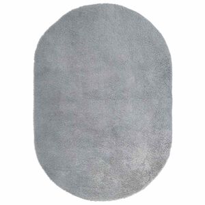 vidaXL Teppich Shaggy Hochflor NAVARRA Hellgrau 300x200 cm Polyester