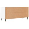 vidaXL TV-Schrank Weiß 102x36x50 cm Holzwerkstoff