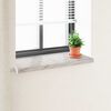 vidaXL Fensterbank Marmor Text -enure 60 x 40 x 4,5 cm PVC