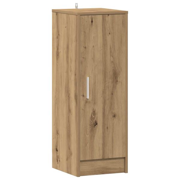 vidaXL Schuhschrank Altholz-Optik 32x35x92 cm Holzwerkstoff