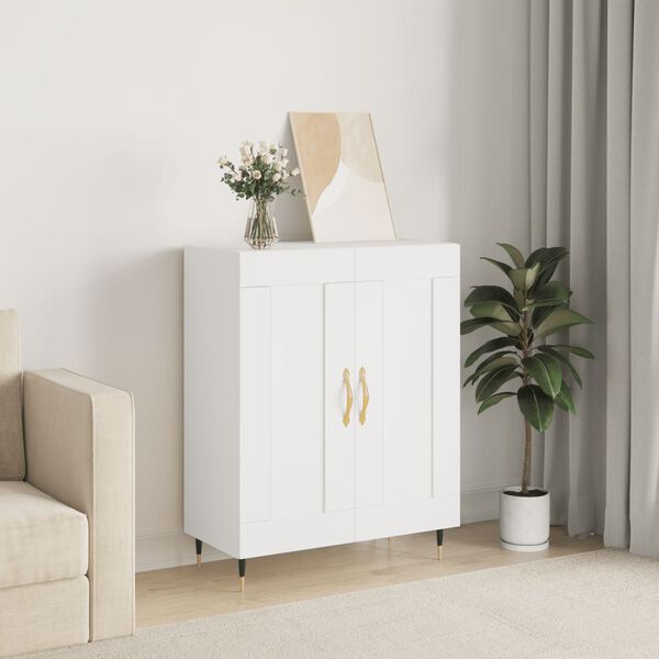 vidaXL Sideboard Wei&szlig; 69,5x34x90 cm Holzwerkstoff