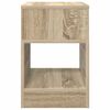vidaXL Beistelltisch 2 pcs Sonoma-Eiche 30,5 x 30 x 45 cm