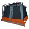 vidaXL Innenzelt 6 Personen Grau und Orange Taft