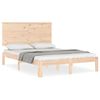 vidaXL Massivholzbett ohne Matratze 140x190 cm Kiefernholz