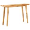 vidaXL Esstisch Natur 100 x 35 x 75 cm Massivholz Mango