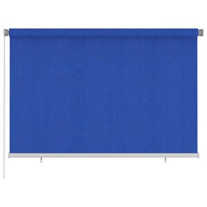 vidaXL Au&szlig;enrollo 225 (B)x140 (H) cm Blau HDPE