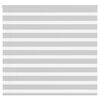 vidaXL Doppelrollo Hellgrau 155x100 cm Stoffbreite 150,9 cm Polyester