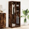 vidaXL Kleiderschrank R&auml;uchereiche 80x50x200 cm Holzwerkstoffs