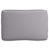 vidaXL Palettenkissenset 2 pcs Grau Oxford-Stoff