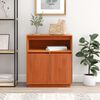 vidaXL Sideboard Wachsbraun 70 x 34 x 80 cm Massives Kiefernholz